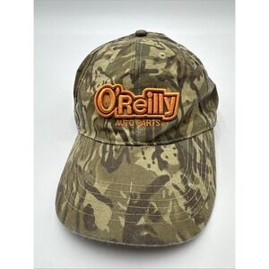 Vintage Style O'Reilly Auto Parts Strapback Baseball Cap Multi Adjustable Camo